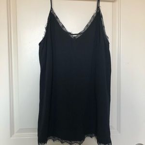 H&M lace trim camisole
